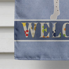 Load image into Gallery viewer, German Shorthaired Pointer Welcome Flag Canvas House Size BB8283CHF