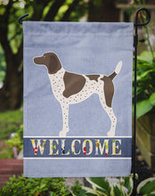 Load image into Gallery viewer, German Shorthaired Pointer Welcome Garden Flag - Outdoor Decorative Yard Flag BB8283GF
