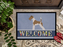 Load image into Gallery viewer, Wire Fox Terrier Welcome Doormat - 24x36 Decorative Floor Mat – Indoor/Outdoor Rug with Artistic Flair BB8284JMAT