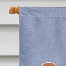 Load image into Gallery viewer, Bavarian Mountian Hound Welcome Flag Canvas House Size BB8285CHF
