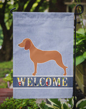 Load image into Gallery viewer, Bavarian Mountian Hound Welcome Garden Flag - Outdoor Decorative Yard Flag BB8285GF