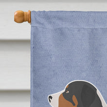 Load image into Gallery viewer, Appenzeller Sennenhund Welcome Flag Canvas House Size BB8288CHF