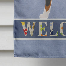 Load image into Gallery viewer, Appenzeller Sennenhund Welcome Flag Canvas House Size BB8288CHF