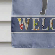 Load image into Gallery viewer, Australian Cattle Dog Welcome Flag Canvas House Size BB8289CHF