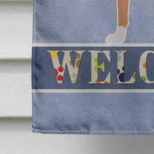 Load image into Gallery viewer, Australian Pinscher Welcome Flag Canvas House Size BB8290CHF