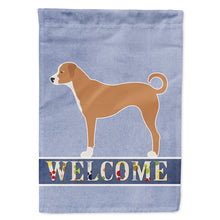 Load image into Gallery viewer, Australian Pinscher Welcome Flag Canvas House Size BB8290CHF