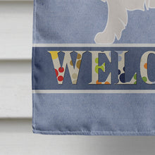 Load image into Gallery viewer, Berger Blanc Suisse Welcome Flag Canvas House Size BB8292CHF