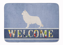 Load image into Gallery viewer, Berger Blanc Suisse Welcome Machine Washable Memory Foam Mat BB8292RUG