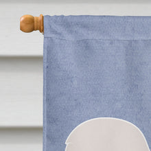 Load image into Gallery viewer, Old English Sheepdog Bobtail Flag Canvas House Size BB8294CHF
