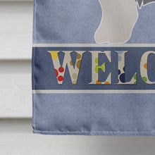 Load image into Gallery viewer, Old English Sheepdog Bobtail Flag Canvas House Size BB8294CHF