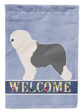 Load image into Gallery viewer, Old English Sheepdog Bobtail Garden Flag - Outdoor Decorative Yard Flag BB8294GF