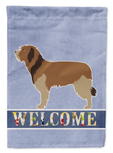 Load image into Gallery viewer, Catalan Sheepdog Welcome Garden Flag - Outdoor Decorative Yard Flag BB8295GF