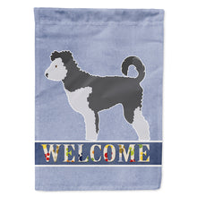 Load image into Gallery viewer, Pumi Welcome Flag Canvas House Size BB8297CHF