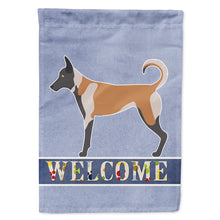 Load image into Gallery viewer, Malinois Welcome Flag Canvas House Size BB8299CHF