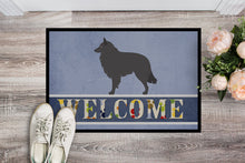 Load image into Gallery viewer, Groenendael Belgian Shepherd Doormat - 24x36 Decorative Floor Mat – Indoor/Outdoor Rug with Artistic Flair BB8301JMAT