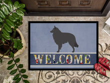 Load image into Gallery viewer, Groenendael Belgian Shepherd Doormat - 18x27 Decorative Floor Mat – Indoor/Outdoor Rug with Artistic Flair BB8301MAT