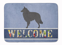 Load image into Gallery viewer, Groenendael Belgian Shepherd Machine Washable Memory Foam Mat BB8301RUG