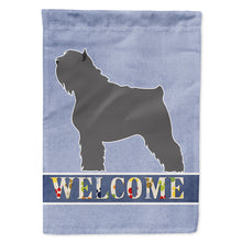 Load image into Gallery viewer, Bouvier des Flandres Welcome Flag Canvas House Size BB8302CHF