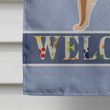 Load image into Gallery viewer, Belgian Tervuren Welcome Flag Canvas House Size BB8303CHF