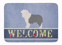 Load image into Gallery viewer, Old English Sheepdog Welcome Machine Washable Memory Foam Mat BB8304RUG