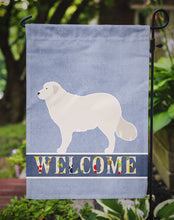 Load image into Gallery viewer, Kuvasz Welcome Garden Flag - Outdoor Decorative Yard Flag BB8305GF