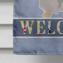 Load image into Gallery viewer, Australian Silky Terrier Welcome Flag Canvas House Size BB8307CHF