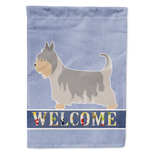 Load image into Gallery viewer, Australian Silky Terrier Welcome Flag Canvas House Size BB8307CHF