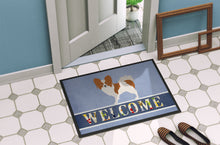 Load image into Gallery viewer, Papillon Welcome Doormat - 24x36 Decorative Floor Mat – Indoor/Outdoor Rug with Artistic Flair BB8310JMAT