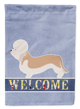 Load image into Gallery viewer, Dandie Dinmont Terrier Welcome Garden Flag - Outdoor Decorative Yard Flag BB8312GF