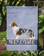 Load image into Gallery viewer, Welsh Corgi Cardigan Welcome Garden Flag - Outdoor Decorative Yard Flag BB8313GF
