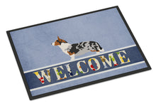 Load image into Gallery viewer, Welsh Corgi Cardigan Welcome Doormat - 18x27 Decorative Floor Mat – Indoor/Outdoor Rug with Artistic Flair BB8313MAT