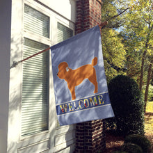 Load image into Gallery viewer, Toy Poodle Welcome Flag Canvas House Size BB8316CHF