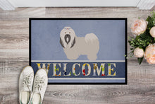 Load image into Gallery viewer, Lhasa Apso Welcome Doormat - 18x27 Decorative Floor Mat – Indoor/Outdoor Rug with Artistic Flair BB8319MAT