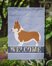 Load image into Gallery viewer, Pembroke Welsh Corgi Welcome Garden Flag - Outdoor Decorative Yard Flag BB8320GF