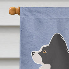 Load image into Gallery viewer, Papillon Welcome Flag Canvas House Size BB8322CHF
