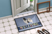 Load image into Gallery viewer, Papillon Welcome Doormat - 18x27 Decorative Floor Mat – Indoor/Outdoor Rug with Artistic Flair BB8322MAT