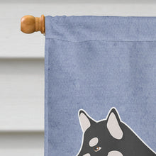 Load image into Gallery viewer, Alaskan Malamute Welcome Flag Canvas House Size BB8324CHF