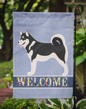Load image into Gallery viewer, Alaskan Malamute Welcome Garden Flag - Outdoor Decorative Yard Flag BB8324GF
