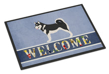 Load image into Gallery viewer, Alaskan Malamute Welcome Doormat - 24x36 Decorative Floor Mat – Indoor/Outdoor Rug