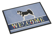 Load image into Gallery viewer, Alaskan Malamute Welcome Doormat - 18x27 Decorative Floor Mat – Indoor/Outdoor Rug with Artistic Flair BB8324MAT