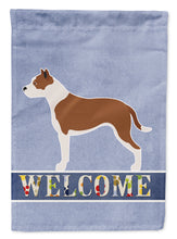 Load image into Gallery viewer, Pit Bull Terrier Welcome Garden Flag - Outdoor Decorative Yard Flag BB8325GF