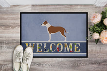 Load image into Gallery viewer, Pit Bull Terrier Welcome Doormat - 18x27 Decorative Floor Mat – Indoor/Outdoor Rug with Artistic Flair BB8325MAT
