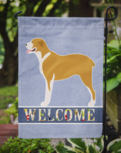 Load image into Gallery viewer, Belgium Mastiff Welcome Garden Flag - Outdoor Decorative Yard Flag BB8327GF