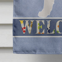 Load image into Gallery viewer, Landseer Welcome Flag Canvas House Size BB8331CHF