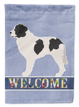 Load image into Gallery viewer, Landseer Welcome Garden Flag - Outdoor Decorative Yard Flag BB8331GF