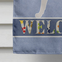 Load image into Gallery viewer, Aidi Atlas Mountain Dog Flag Canvas House Size BB8334CHF