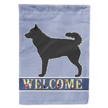Load image into Gallery viewer, Mudi Welcome Flag Canvas House Size BB8336CHF