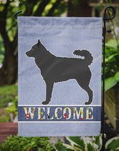 Load image into Gallery viewer, Mudi Welcome Garden Flag - Outdoor Decorative Yard Flag BB8336GF