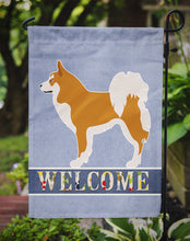 Load image into Gallery viewer, Icelandic Sheepdog Garden Flag - Outdoor Decorative Yard Flag BB8340GF