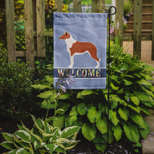 Load image into Gallery viewer, Smooth Collie Welcome Garden Flag - Outdoor Decorative Yard Flag BB8342GF